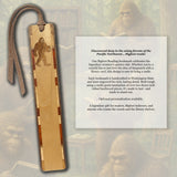 Bigfoot Bookmark – Sasquatch Reading – Handcrafted Wood Gift for Cryptid Fans, Book Lovers – Made in the USA