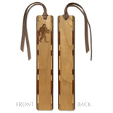 Bigfoot Bookmark – Sasquatch Reading – Handcrafted Wood Gift for Cryptid Fans, Book Lovers – Made in the USA
