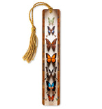 Butterflies Wooden Bookmark (double sided) - Handcrafted in USA by Mitercraft