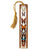 Butterflies Wooden Bookmark (double sided) - Handcrafted in USA by Mitercraft