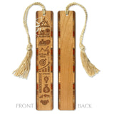 Investment Strategy Wood Bookmark – Featuring Stocks, 401(k), Mutual Funds – Gift for Investors – Made in the USA