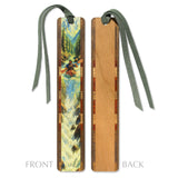 Kayaker Wooden Bookmark - River Rapids Design – Handmade Gift for Paddlers, Outdoor Lovers & Bookworms. Made in the USA