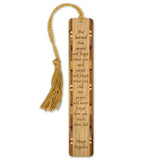 Poet Maya Angelou Feelings Quote Handmade Engraved Wooden Bookmark - Made in the USA