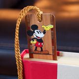 Mickey Mouse Books are Swell Quote Wooden Bookmark with Tassel by Mitercraft - Made in USA