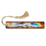 Rainbow Handmade Wooden Bookmark - Made in The USA