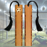 Soccer Ball Handmade Engraved Wooden Bookmark - Made in the USA