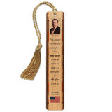 Theodore Roosevelt Quote Wooden Bookmark – "Good Place for All of Us" – Patriotic Gift About Unity & Equality – Handmade USA Keepsake