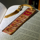 Monogrammed Initials Custom Handmade Wooden Bookmark - Made in the USA