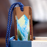 Ski Wood Bookmark – Slalom Skier Design – Winter Sports Gift – Handmade Wooden Bookmark for Skiers & Readers – Made in the USA