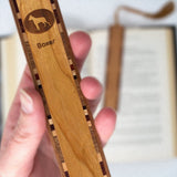 Boxer Dog Handmade Engraved Wooden Bookmark - Made in the USA