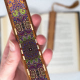 Handmade Wooden Bookmark (Paisley) - Made in the USA