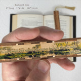 John Muir Nature Walk Quote Handmade Wooden Bookmark - Made in the USA