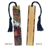 Sequestration Ocean Octopus Fish Urchin by Jenny Pope Handmade Wooden Bookmarks - Made in the the USA
