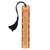 Love Rhyme A Hundred Hearts Handmade Engraved with added Color Wooden Bookmark - Made in the USA
