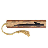 Classic Car 1969 Ford Mustang Boss Handmade Wooden Bookmark - Made in the USA