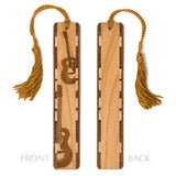 Acoustic Guitar Musical Instrument Handmade Engraved Wooden Bookmarks - Made in the USA