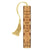 Alice in Wonderland Inspirational Quote Handmade Engraved Wooden Bookmark - Made in the USA