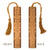 Aristotle Excellence Quote Engraved Handmade Wooden Bookmark - Made in the USA