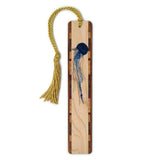Blue Jellyfish Handmade Wooden Bookmark - Made in the USA