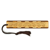 Engraved Handmade Wooden Bookmark (Slinky) - Made in the USA