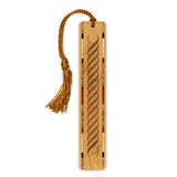Engraved Handmade Wooden Bookmark (Twirl) - Made in the USA