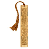 Engraved Handmade Wooden Bookmark (Ornate) - Made in the USA