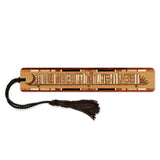 Engraved Handmade Wooden Bookmark Bookshelf - Made in the USA