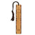 Benjamin Franklin Motivational Knowledge Quote Handmade Wooden Bookmark - Made in the USA