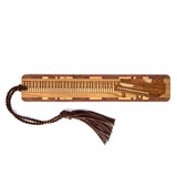 Piano Musical Instrument Handmade Engraved Wooden Bookmark - Made in the USA