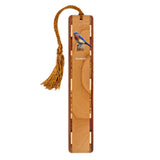 Bluebird (Double-Sided) on Handmade Wooden Bookmark - Made in the USA