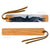 Crow - Art by Christi Sobel on Solid Cherry Wooden Bookmark with Tassel