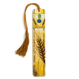 Handmade Wooden Bookmark by Christi Sobel Beer Hops and Barley - Made in the USA