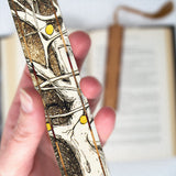 Tree Pair by Christi Sobel Handmade Wooden Bookmarks (two bookmarks) - Made in the USA