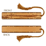 San Francisco California Golden Gate Bridge Handmade Engraved Wooden Bookmark - Made in the USA