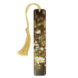Daisy Wild Flower Photograph by Mike DeCesare on Handmade Wooden Bookmark - Made in the USA