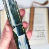 Multnomah Falls Oregon Photograph by Mike DeCesare Handmade Wooden Bookmark - Made in the USA