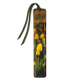 Tulips Spring Flowers Photograph by Mike DeCesare Handmade Wooden Bookmark - Made in the USA