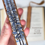 Winter Evergreen Trees Photograph by Mike DeCesare Handmade Wooden Bookmark - Made in the USA