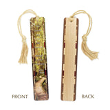 John Muir Woodlands Quote Photograph by Mike DeCesare Handmade Wooden Bookmark - Made in the USA