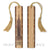 Buildings - Empire State Building UV Ink Printed Directly onto Handmade Wooden Bookmark with Inlays and Tassel