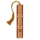 George R.R. Martin Quote Living a Thousand Lives Handmade Engraved Wooden Bookmark - Made in the USA