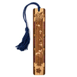 Hawaiian Islands Handmade Engraved Wooden Bookmark - Made in the USA