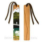 River Mountains by Julia Hill Handmade Wooden Bookmark- Made in the USA