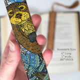 Otter by Jenny Pope Handmade Wooden Bookmark - Made in the USA