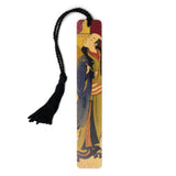 Japanese Man in Kimono Handmade Wooden Bookmark - Made in the USA