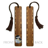 Bird Chickadee by Kathleen Barsness on Handmade Wooden Bookmark - Made in the USA