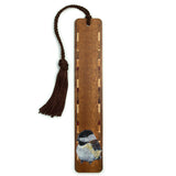 Bird Chickadee by Kathleen Barsness on Handmade Wooden Bookmark - Made in the USA