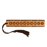 Engraved Handmade Wooden Bookmark Video Games The Konami Code - Made in the USA