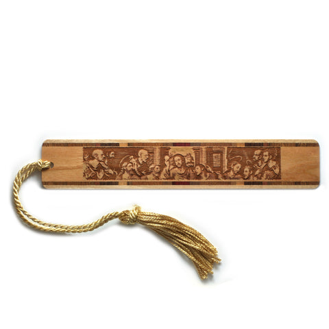 The Last Supper Handmade Engraved Wooden Bookmark- Made in the USA