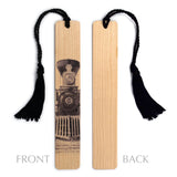 Train Steam Locomotive Engine Jupiter No 60 Handmade Wooden Bookmark - Made in the USA